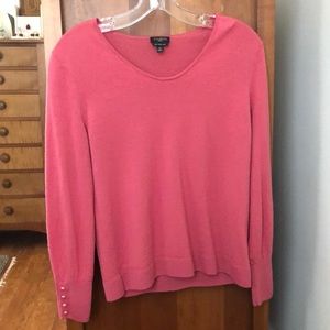 Pink Talbots sweater